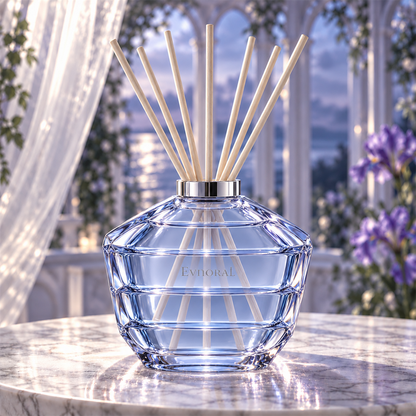 Evnoral Celestial Facet Aroma Vessel fragrance ritual view