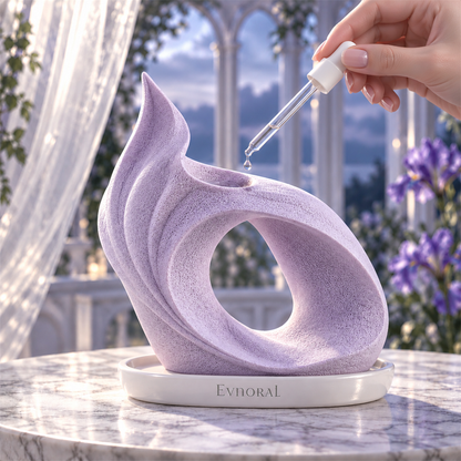 Evnoral Moon Crescent Aroma Sculpture fragrance ritual view