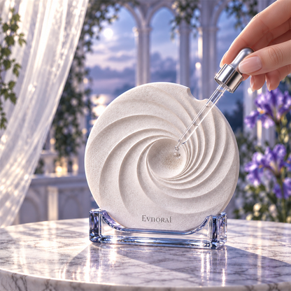 Evnoral Ripple Porous Aroma Stone fragrance ritual view