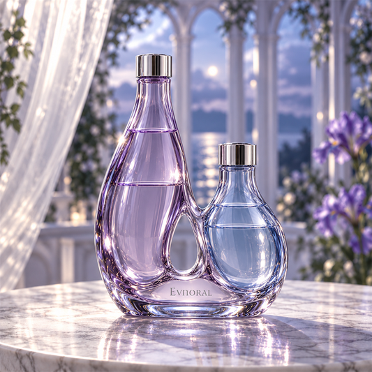 Evnoral Twin Bloom Fragrance Duo fragrance object view